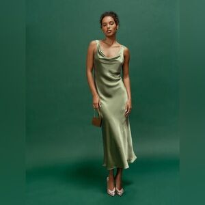 Reformation Bryn Silk Dress Size 6